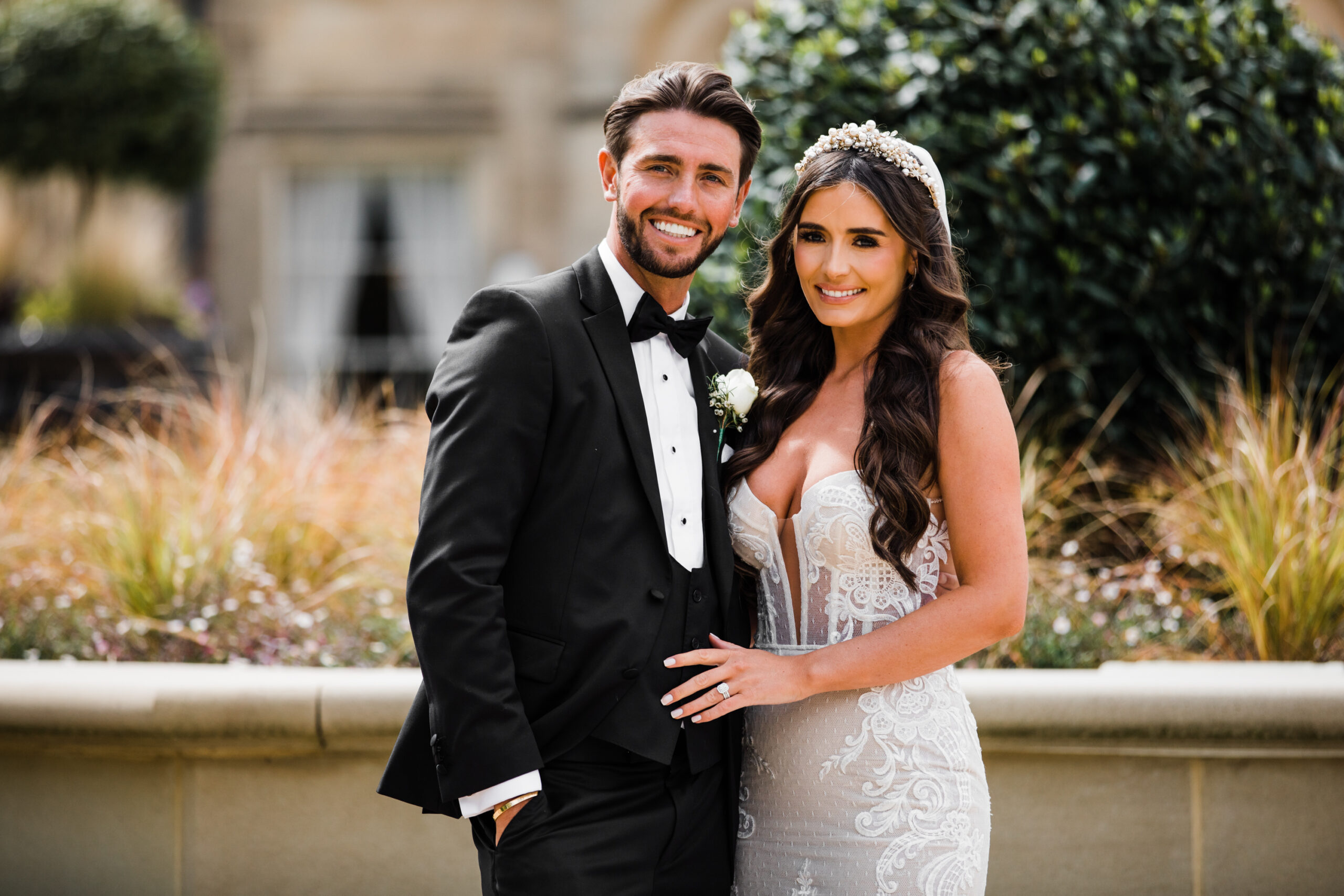 Indiah and Bradley, Grantley Hall