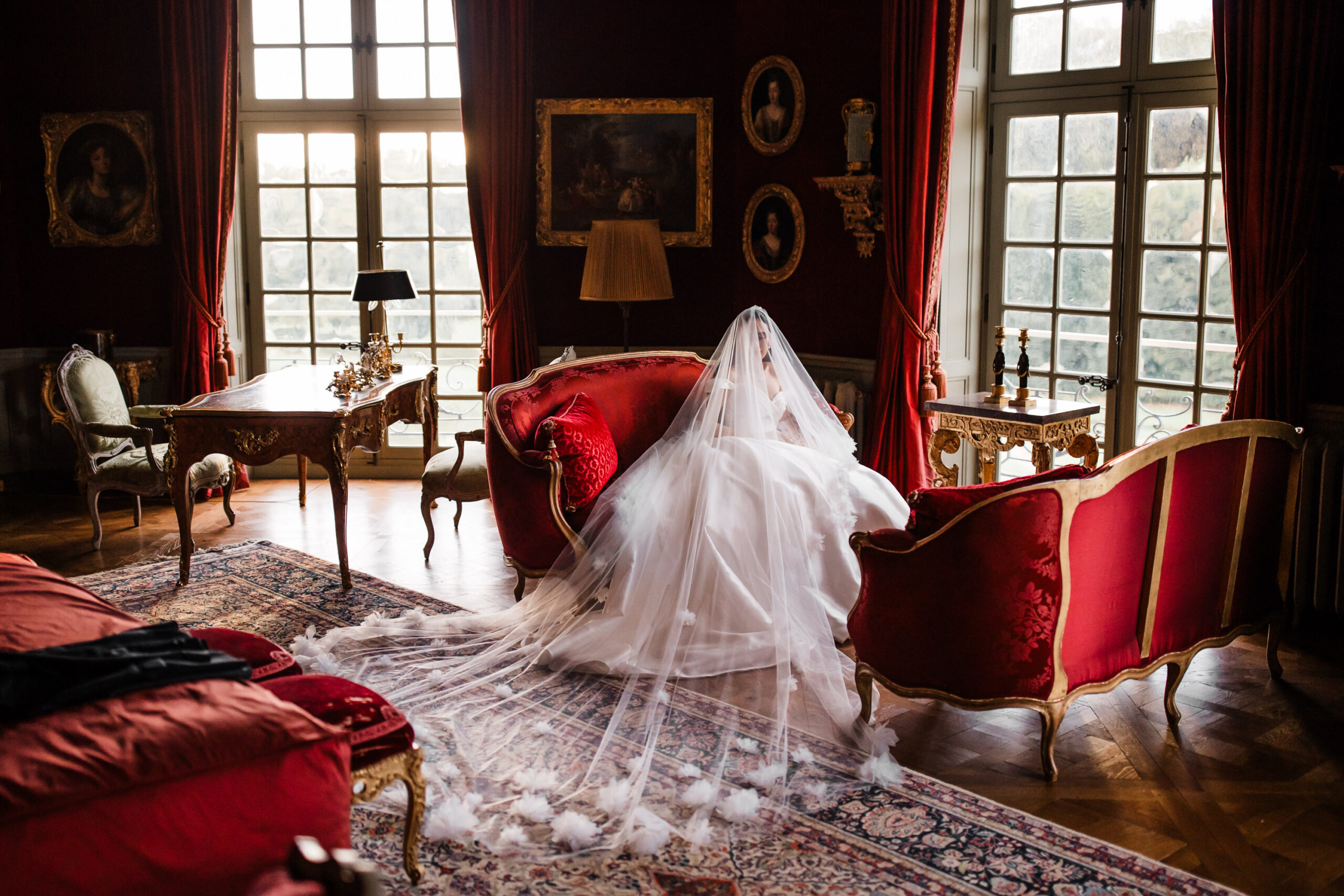 Gabriel and Sadaf, Chateau De Villette, France